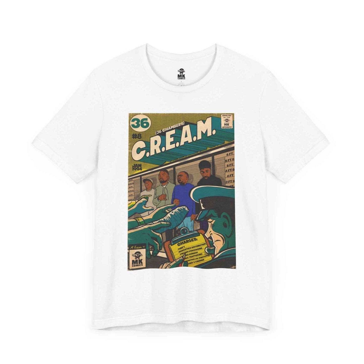 C.R.E.A.M - Unisex Jersey Short Sleeve Teem