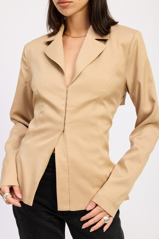 Emory Park Fitted Blazer Jacket