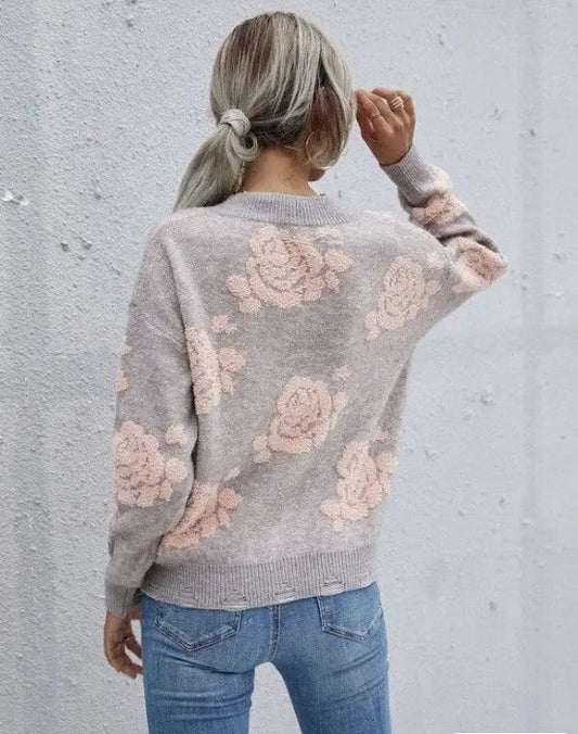 Miss Sparkling | Rose Sweater