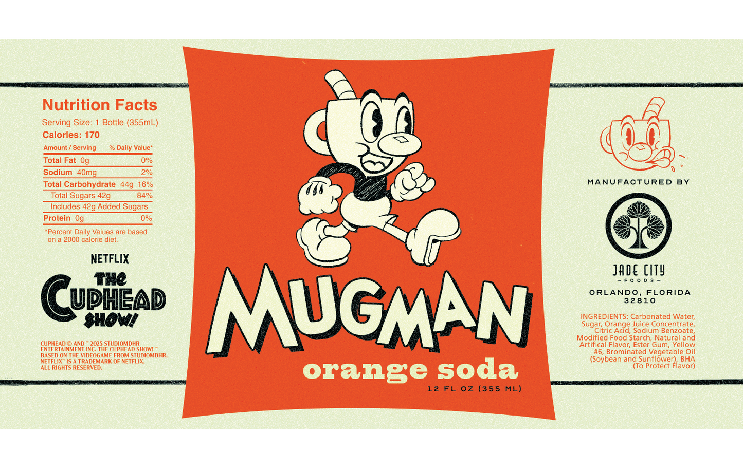 Mugman's Orange Soda