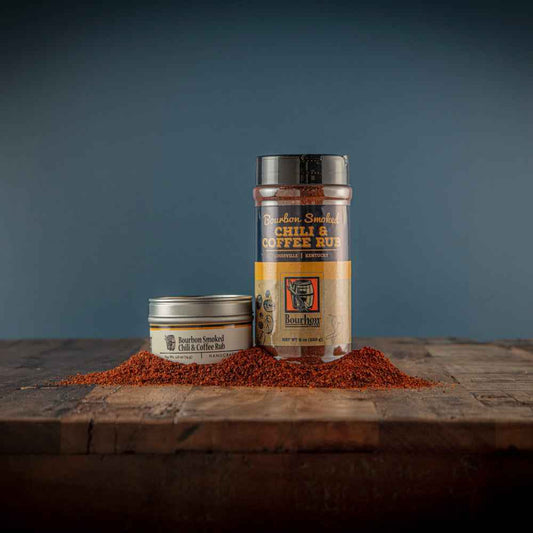 Bourbon Smoked Chili & Coffee Rub