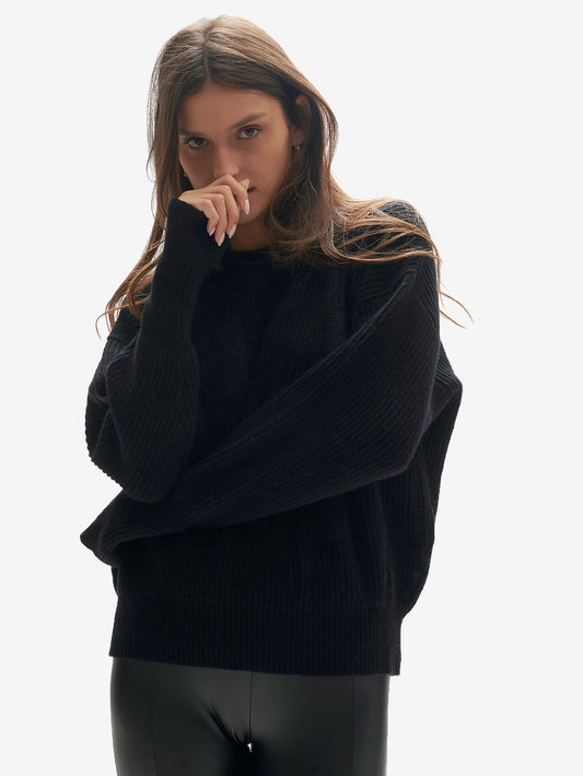 Wool Icon Sweater - Black