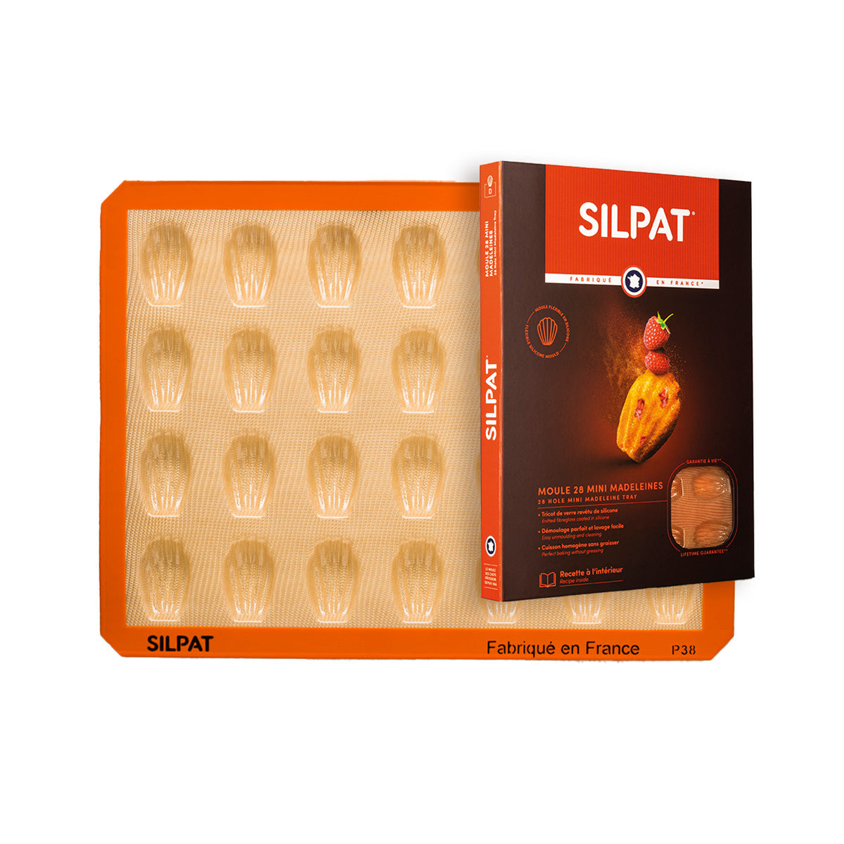 Molde Silpat Perfect 28 Mini Magdalenas