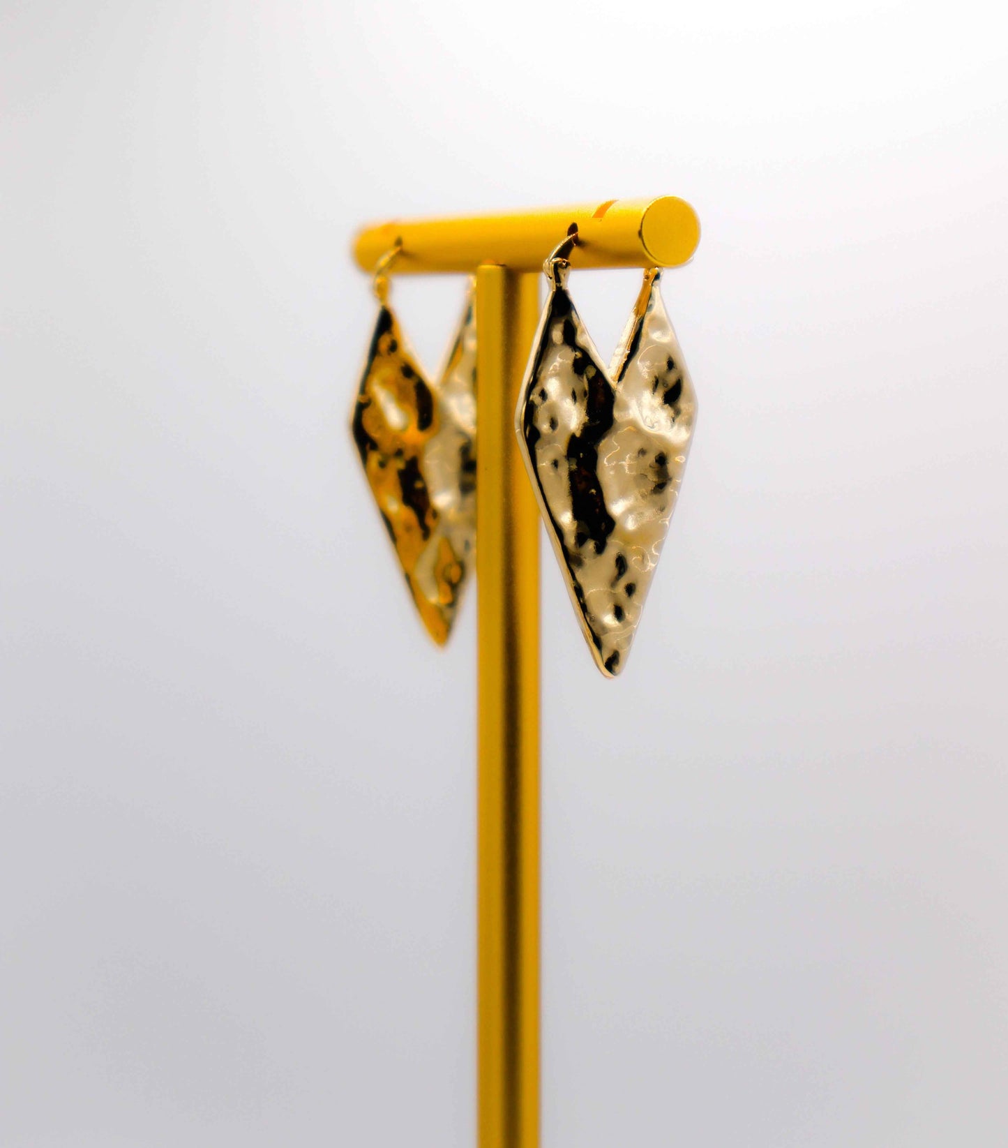 Gold Geometry Glam Earrings – Modern Gold Geometric Jewelry