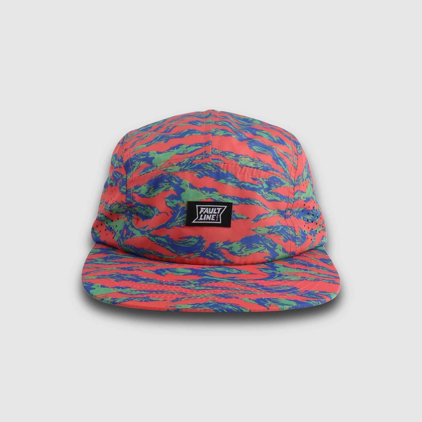 Bridgeport 5-Panel Camper Hat - Pink Tiger Camo