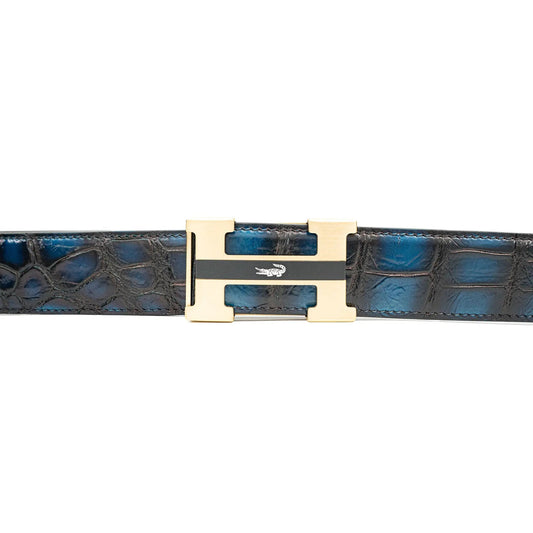 Handcrafted Alligator Leather Belts DVG122