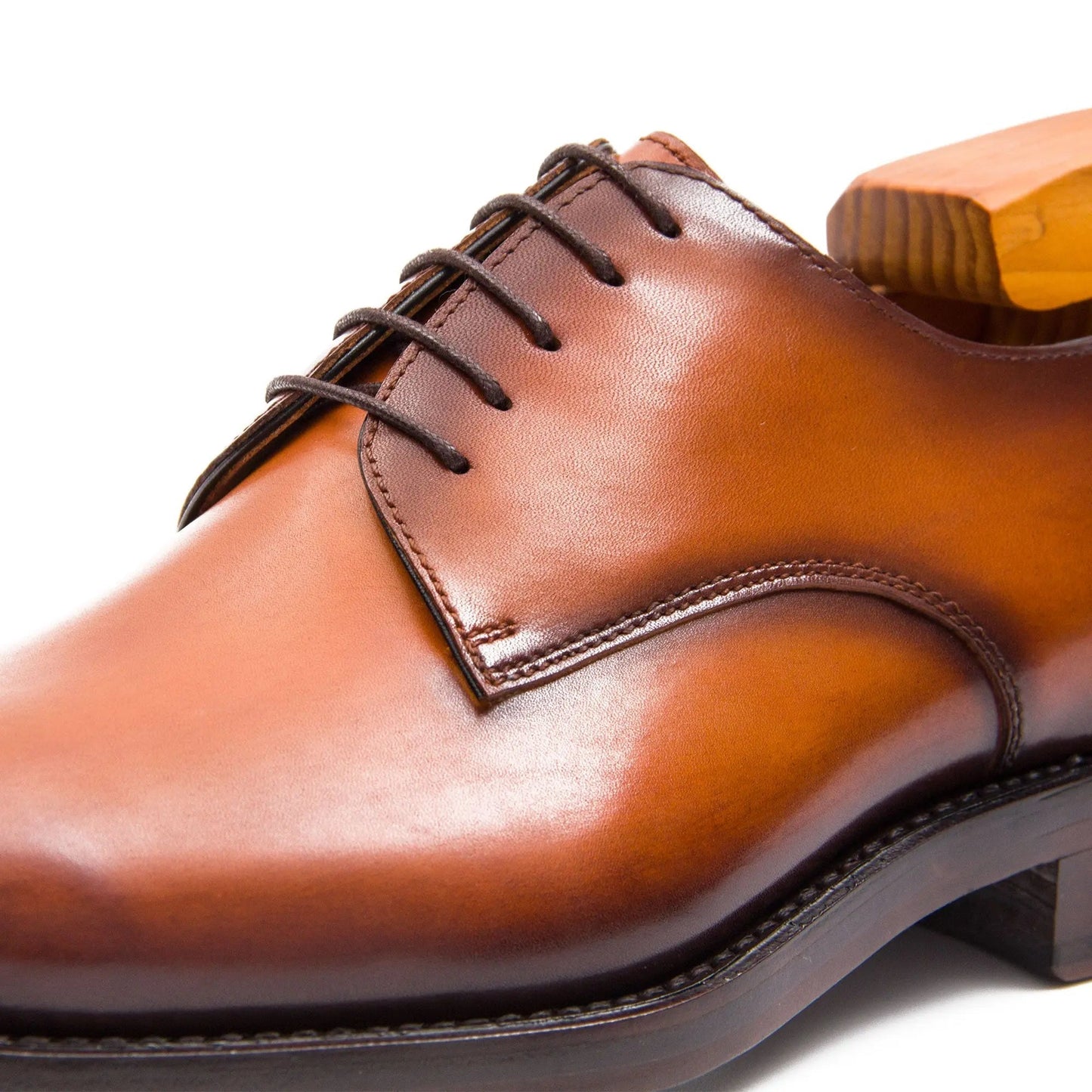 Goodyear Handmade Leather Derby Shoes