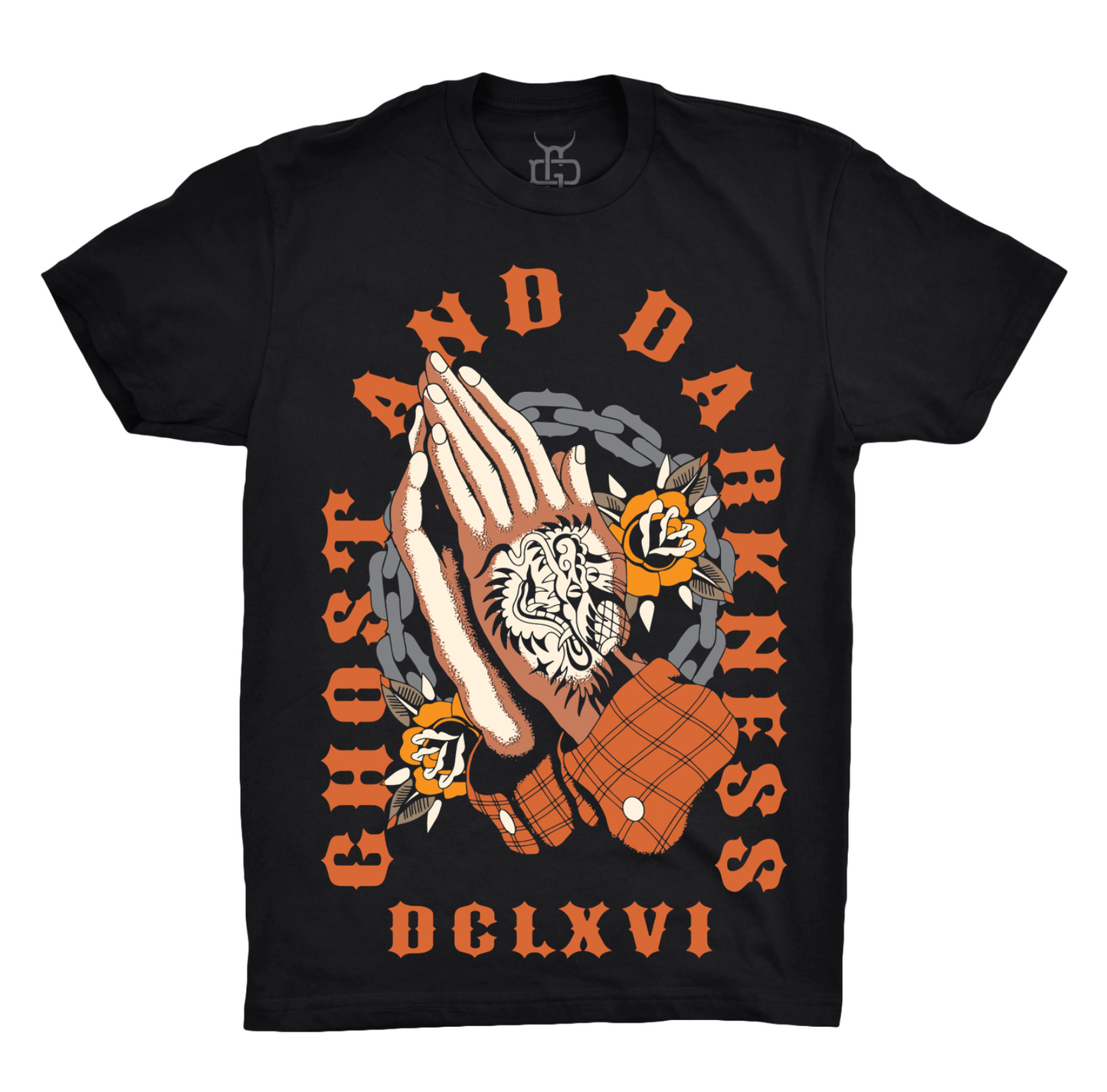 Praying Hands Shirt | Ghost & Darkness Streetwear