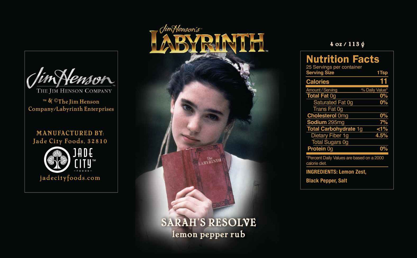 Sarah's Resolve : Lemon Pepper Rub