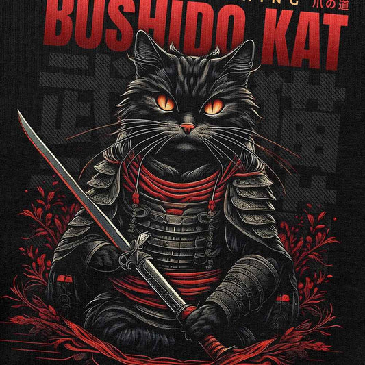 Bushido Cat Hoodie