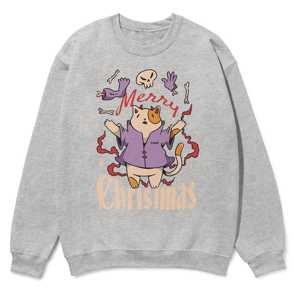 Cat Merry Christmas Sweatshirt - Lolomo!