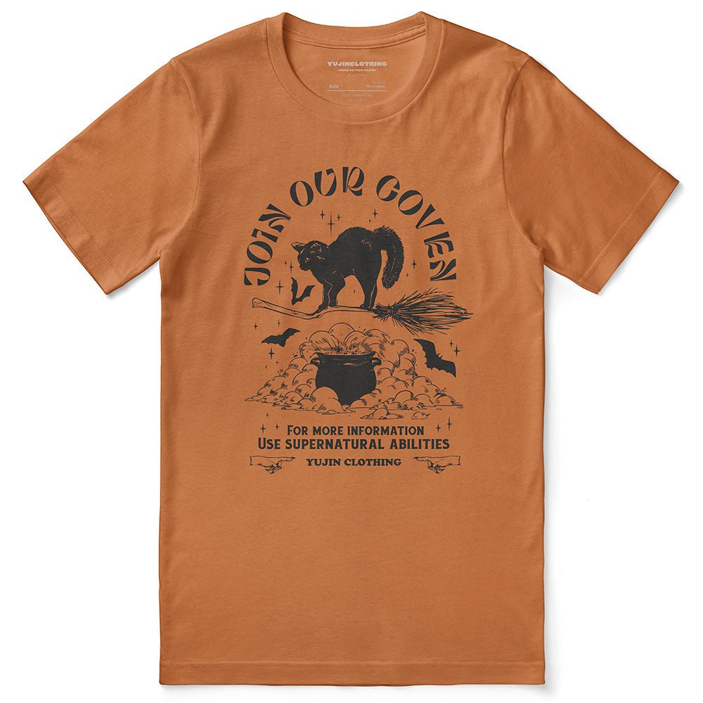Join Our Coven Cat T-Shirt - Lolomo!