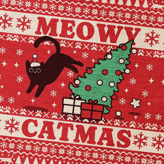 Meowy Christmas Ugly Sweatshirt