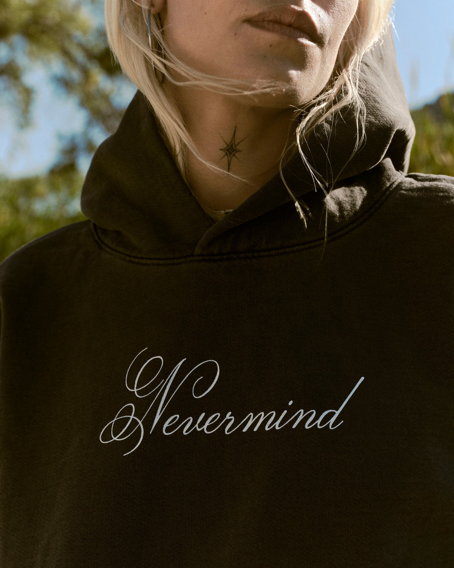 Sudadera con capucha Script
