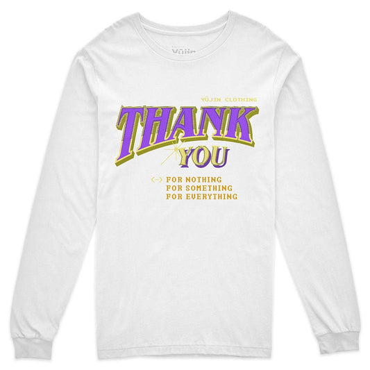 Thank You Long Sleeve T-Shirt - Lolomo!