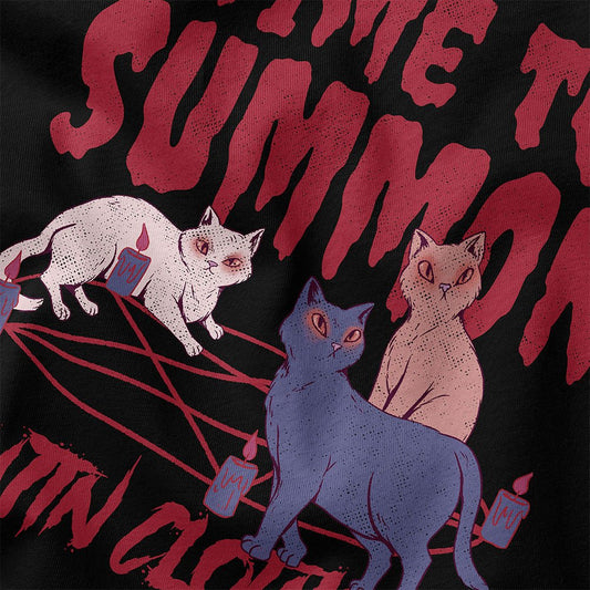 Time To Summon Cat T-Shirt - Lolomo!