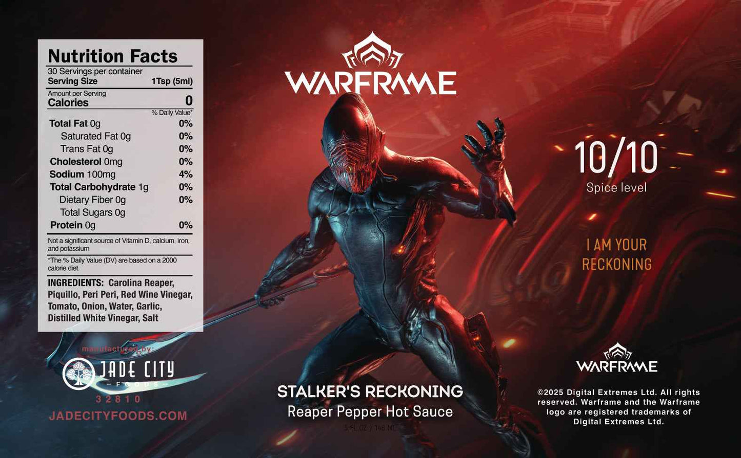 Stalker's Reckoning: Reaper Pepper Hot Sauce