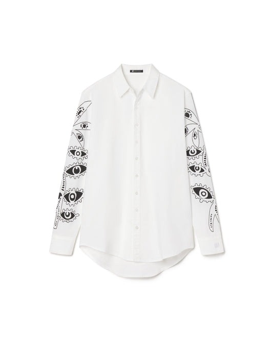 Longline Button-Up : Watchers