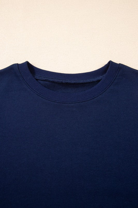 Varsity Stripe Pullover and Mini Skirt Set