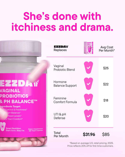 Vaginal Probiotics & pH Balance™
