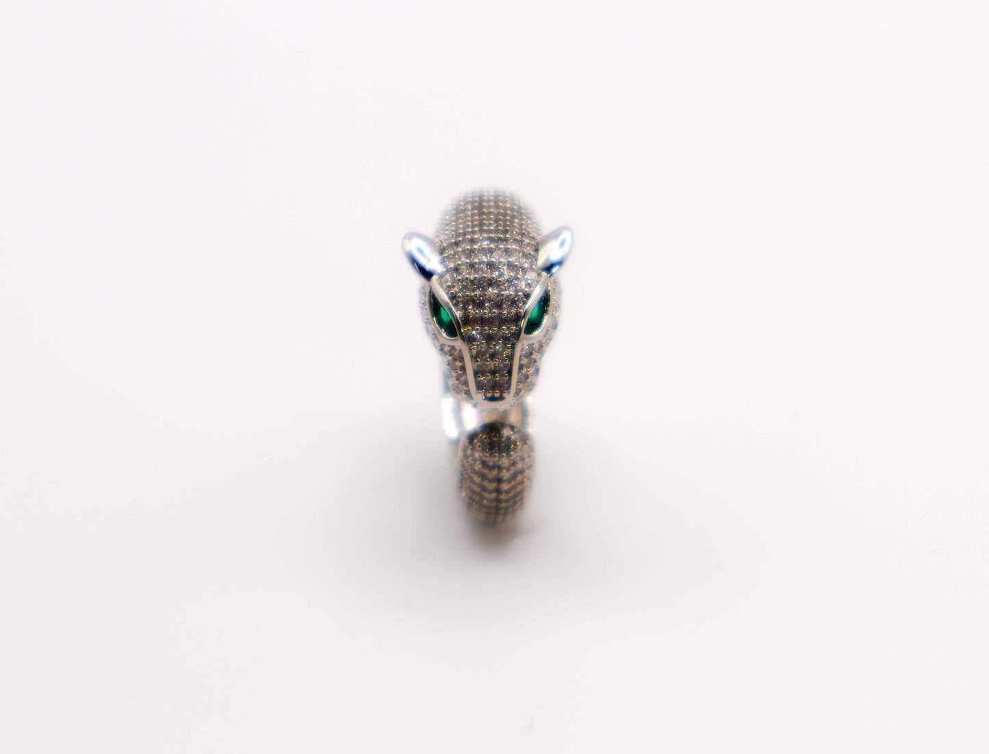 Panther Majesty Silver Ring - Embrace Elegance