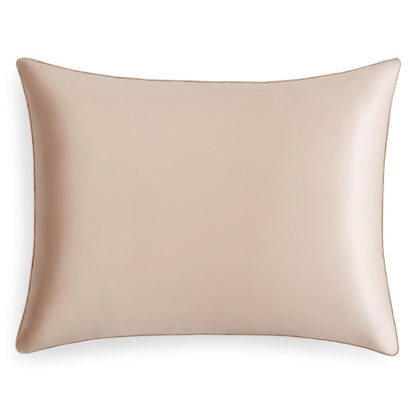 Charmeuse Silk Pillowcase with Classic Pipping