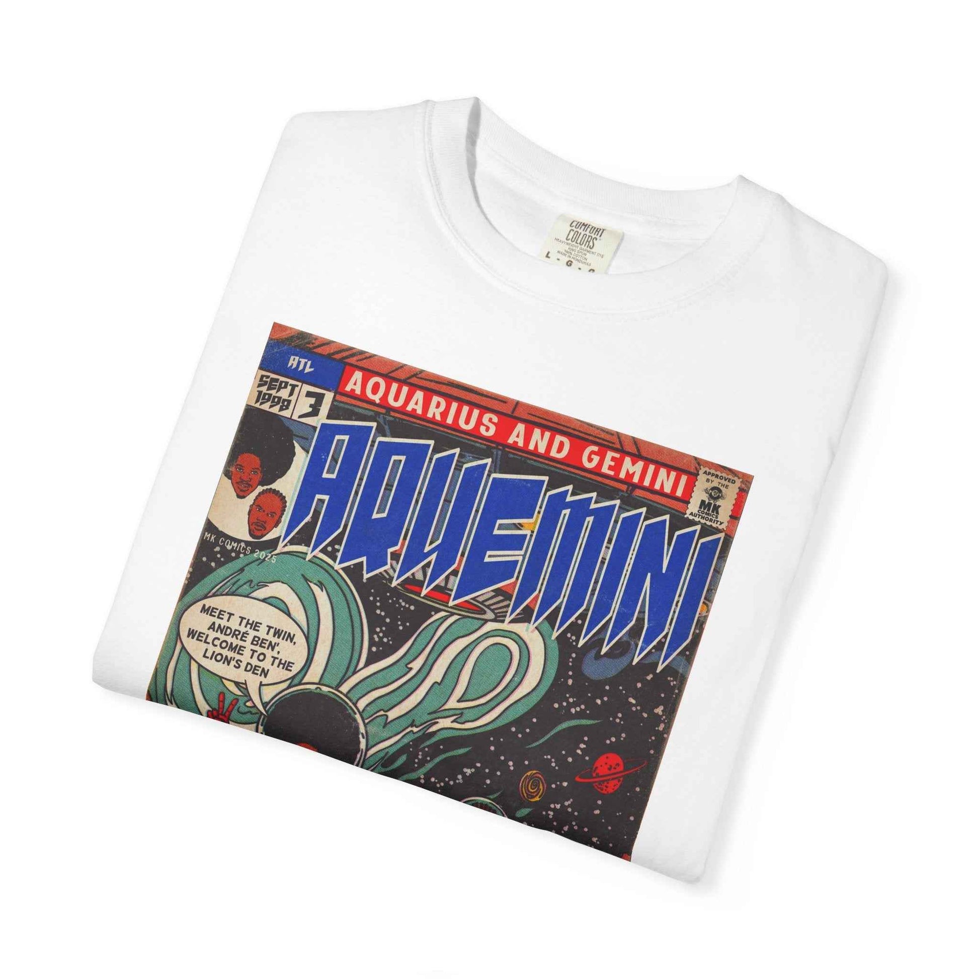 Aquemini - Comic Book Art - Unisex Comfort Colors T-shirt