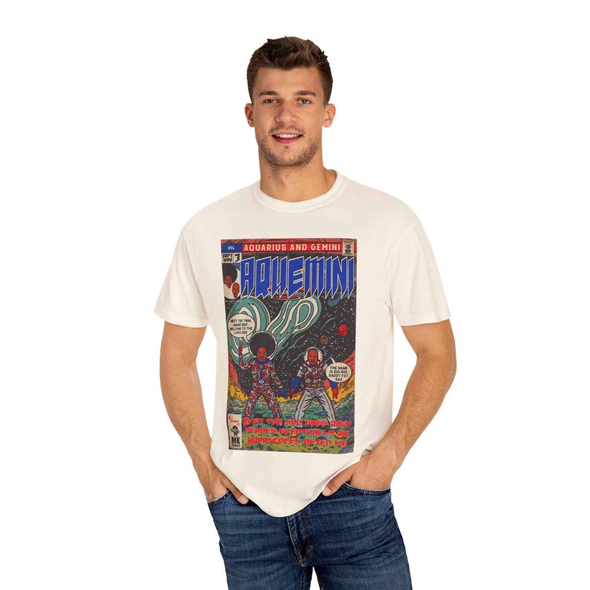 Aquemini - Comic Book Art - Unisex Comfort Colors T-shirt