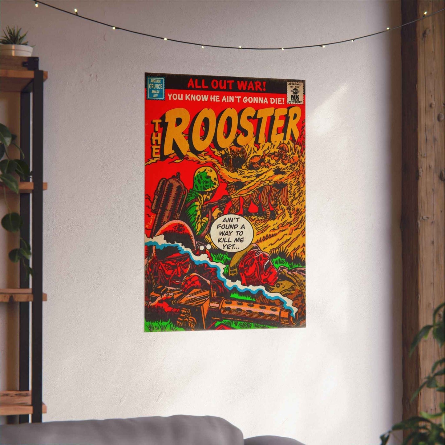 Rooster - Matte Vertical Posters