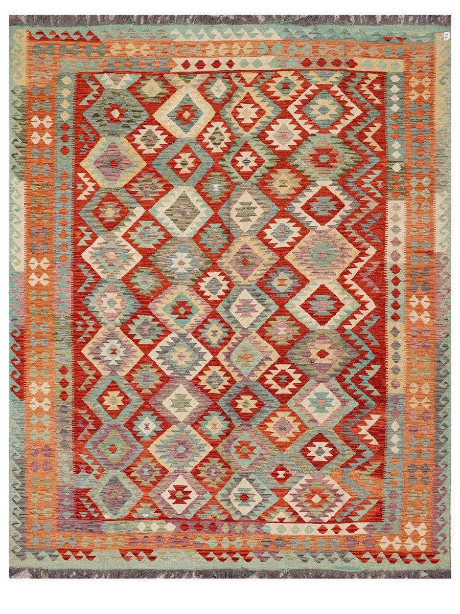 Maimana Afghanistan Kilim Rug - 344 x270 cm