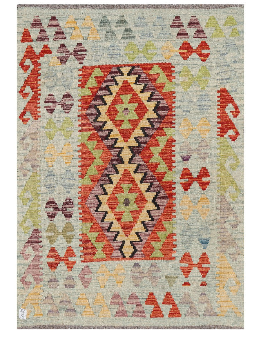 Maimana Afghanistan Kilim Rug - 145 x105 cm