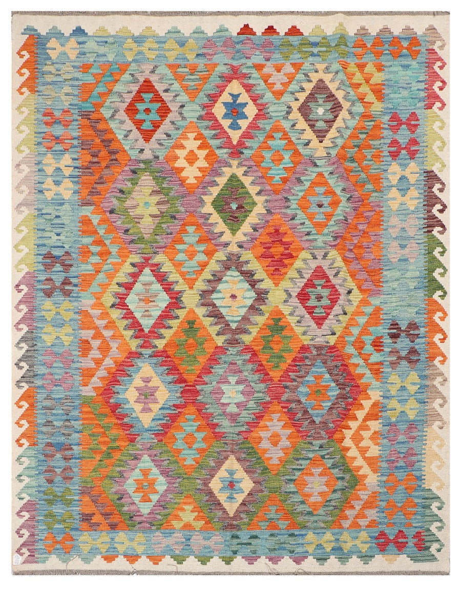 Maimana Afghanistan Kilim Rug - 237 x188 cm