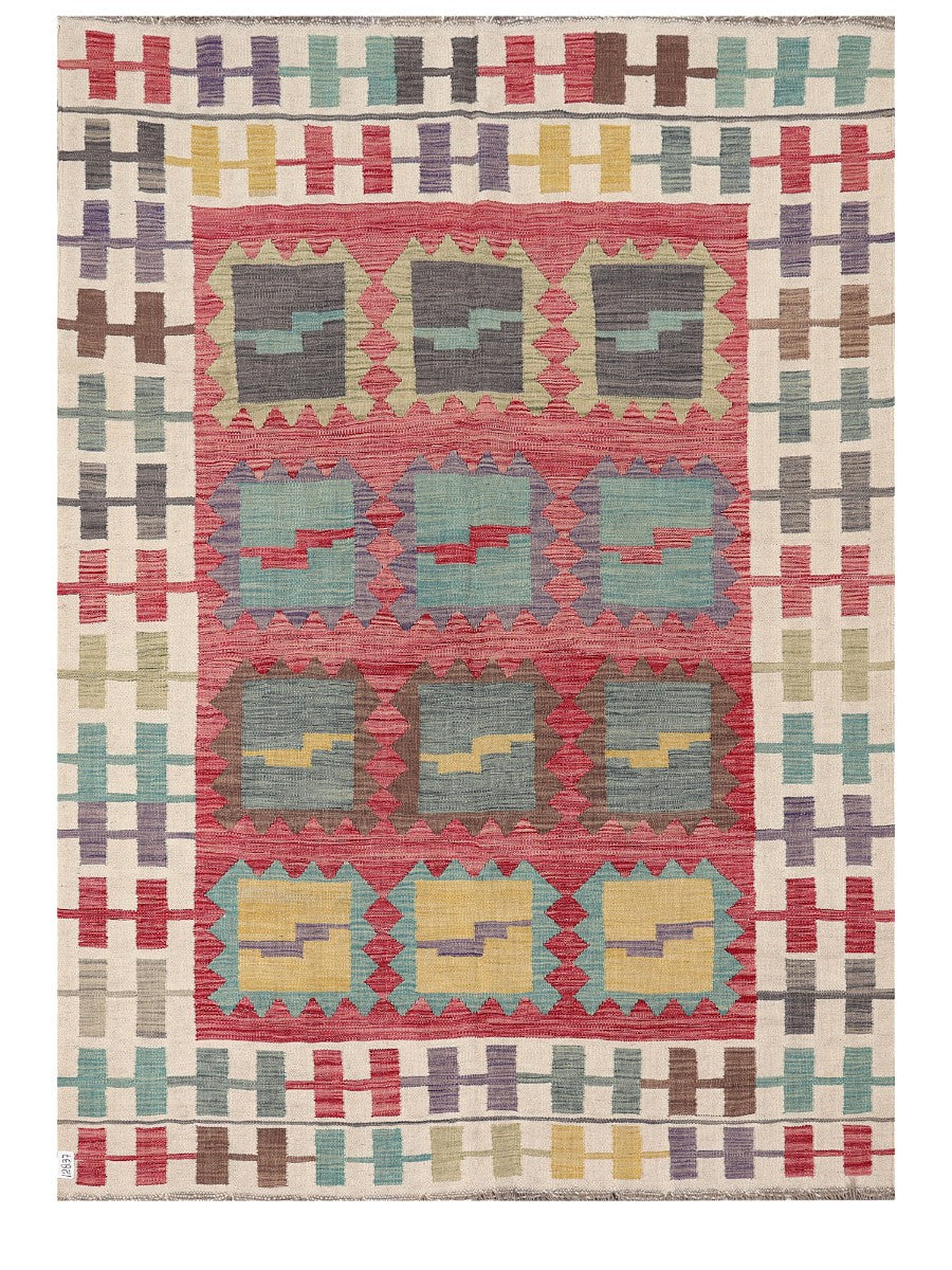 Maimana Afghanistan Kilim Rug - 239 x169 cm