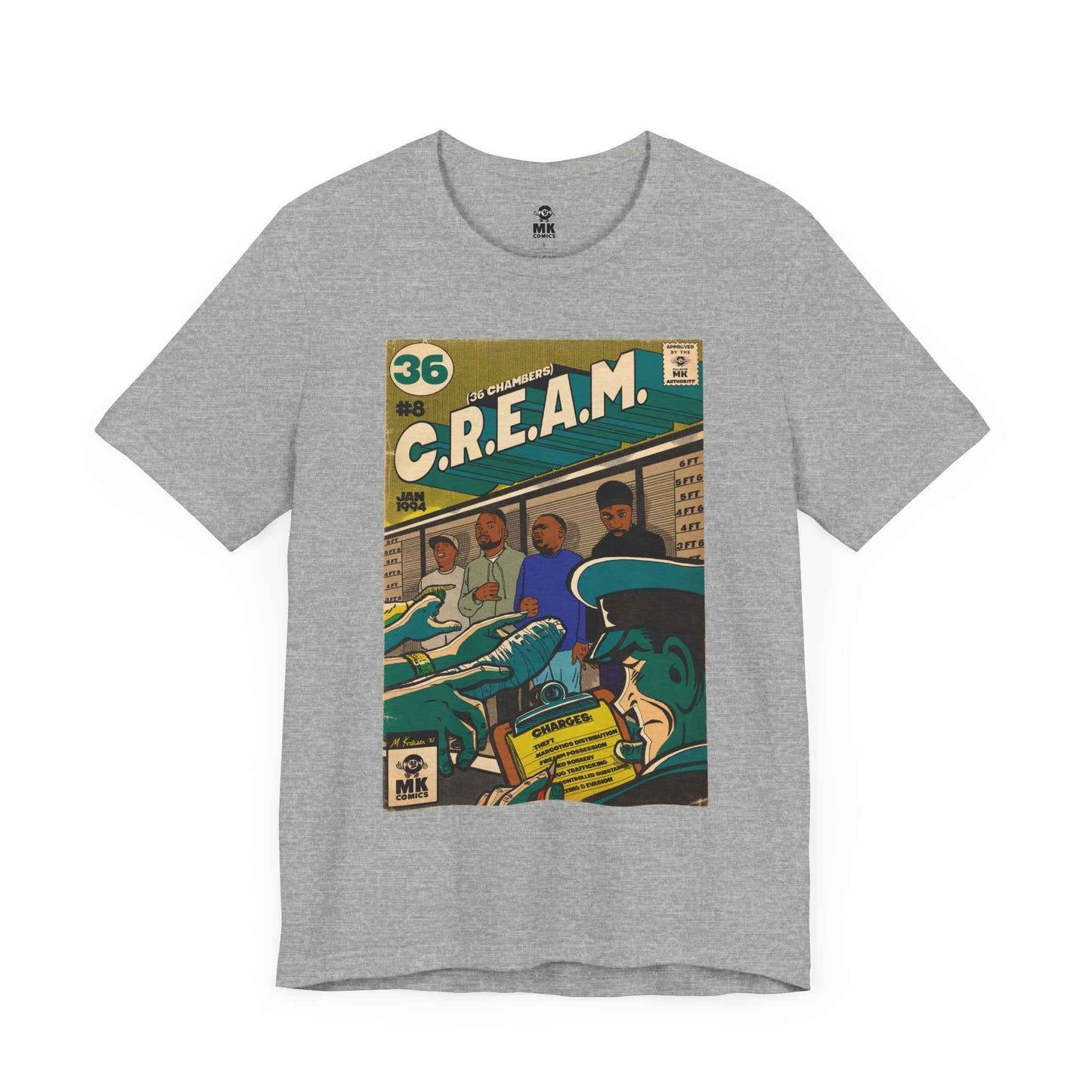 C.R.E.A.M - Unisex Jersey Short Sleeve Teem