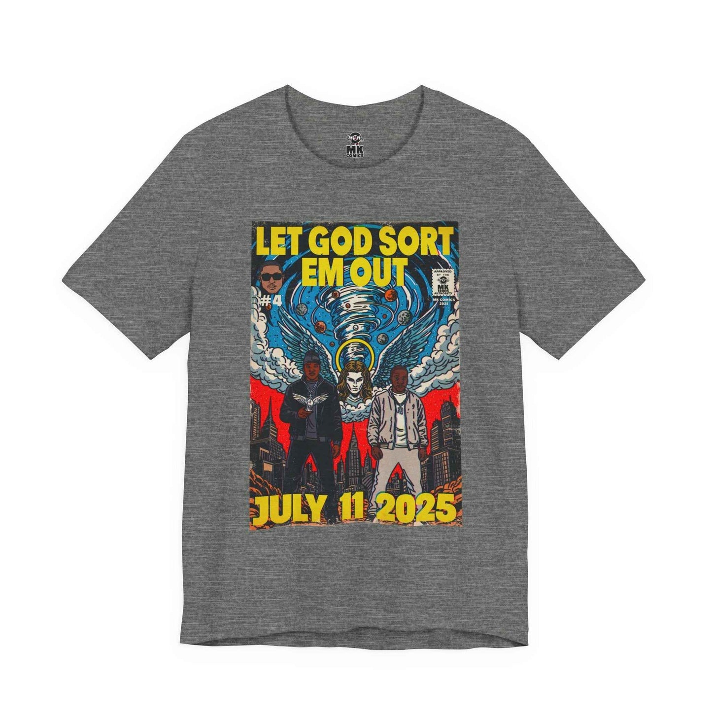 Let God Sort Em Out - Unisex Jersey Short Sleeve Tee