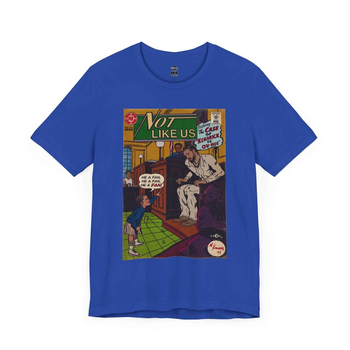 Not Like Us - Unisex Jersey Short Sleeve Tee