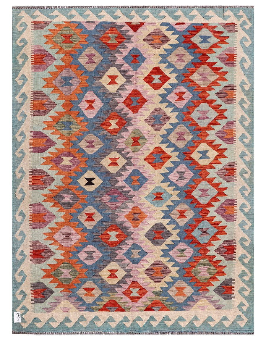 Maimana Afghanistan Kilim Rug - 200 x151 cm