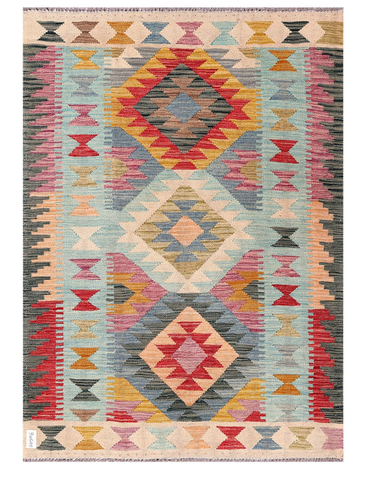 Maimana Afghanistan Kilim Rug - 169 x123 cm