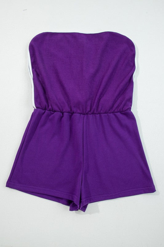 Varsity Stripe Pullover and Mini Skirt Set