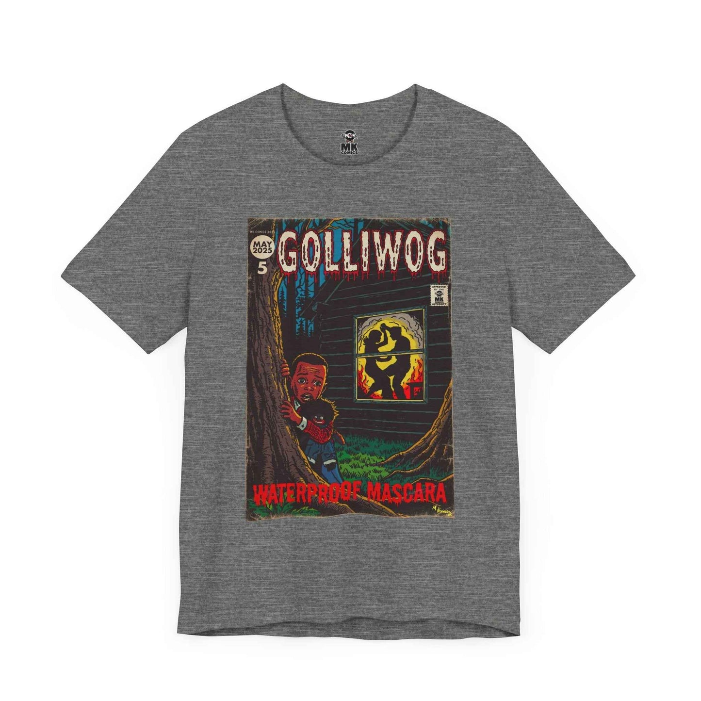 Waterproof Mascara - Golliwog - Unisex Jersey Short Sleeve Tee