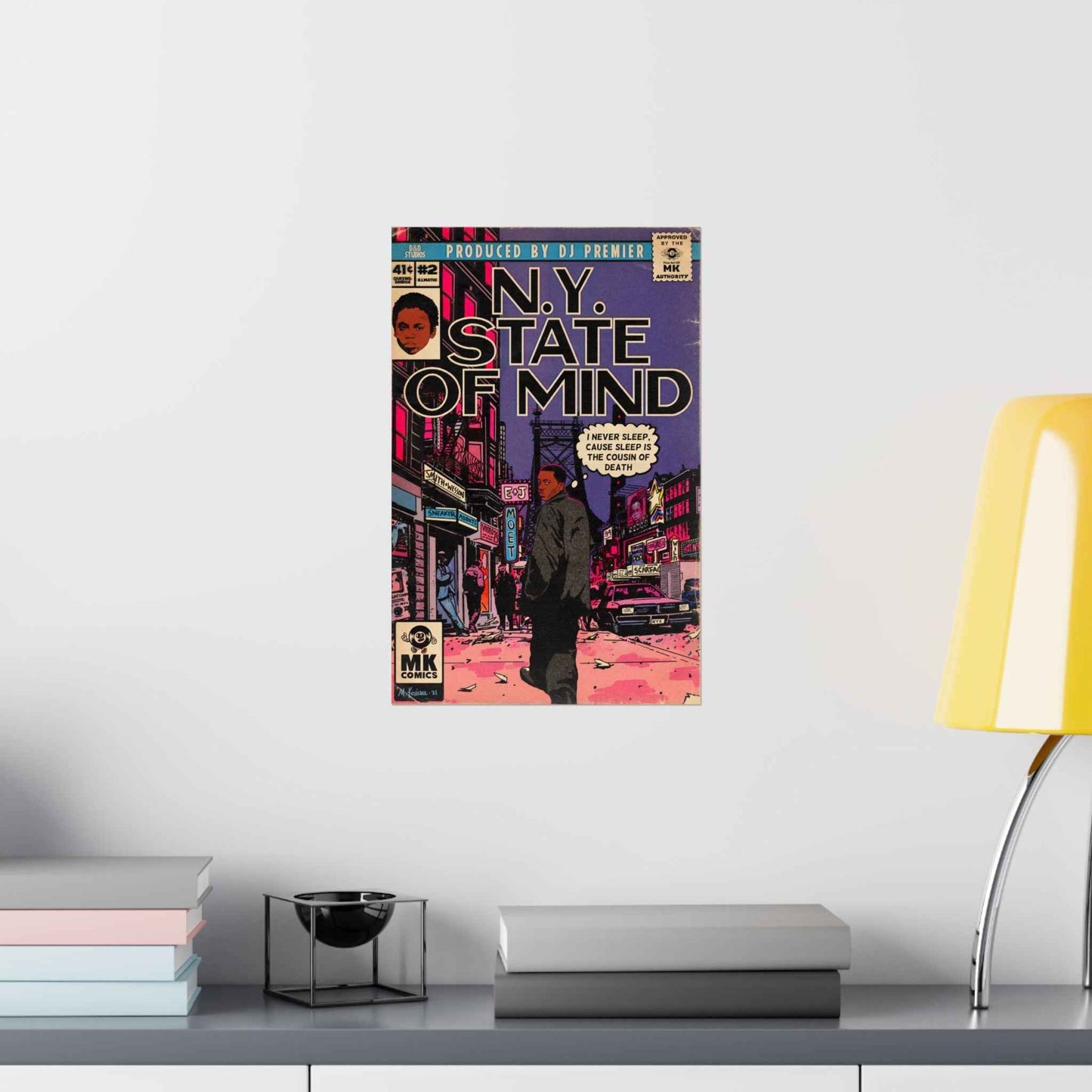 NY State Of Mind - Vertical Matte Poster