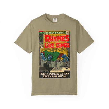 Rhymes Like Dimes - Unisex Comfort Colors T-shirt