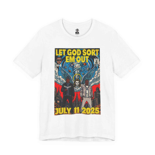 Let God Sort Em Out - Unisex Jersey Short Sleeve Tee