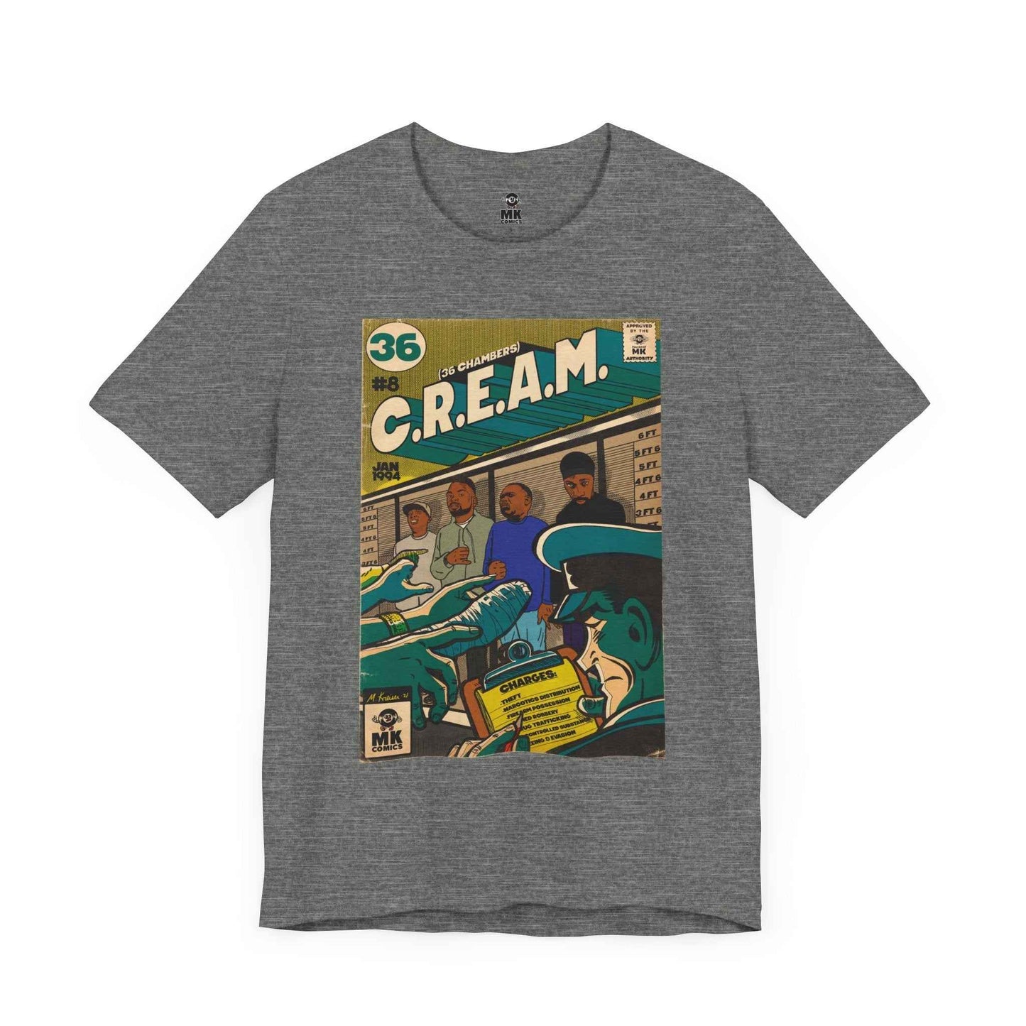C.R.E.A.M - Unisex Jersey Short Sleeve Teem