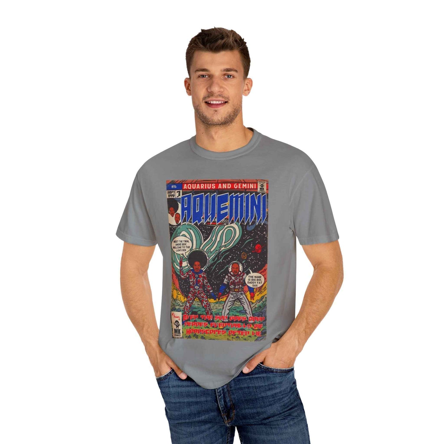 Aquemini - Comic Book Art - Unisex Comfort Colors T-shirt
