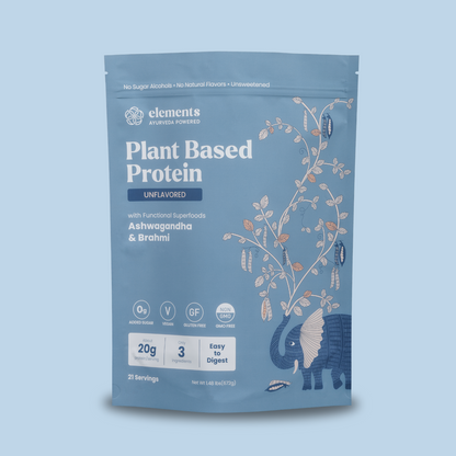 Plant Based Protein Powder: Unflavored (21 Servings)