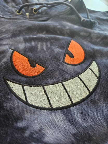 Sudadera con capucha tie-dye Demon Inside