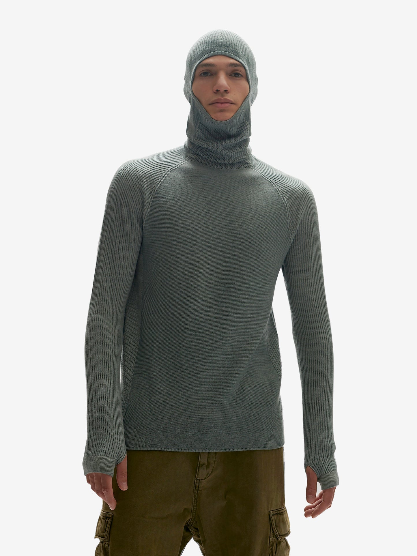 Balaclava Sweater - Slate Gray