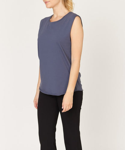 Fabina Cotton Jersey Muscle Tank (New Style)