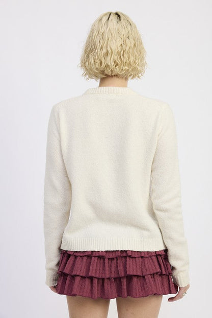 Emory Park Fitted Button Up Cardigan